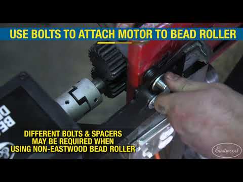 Harbor Freight Bead Roller Upgrade! Attach a Drive Motor from Eastwood.