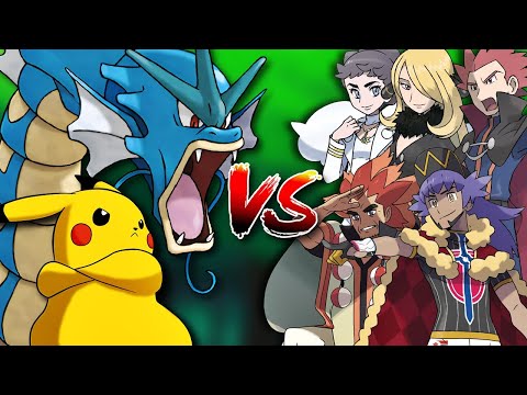 VENCENDO todas as LIGAS com o Time de Kanto!