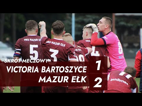 Skrót meczu | Victoria Bartoszyce - Mazur Ełk 1:2 (1:0) | LO WMZPN 2022/23
