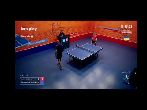 Setka cup🏆🇺🇦🏓Дмитрий Прилепа отдаёт 3 сэт Андрею Лущику