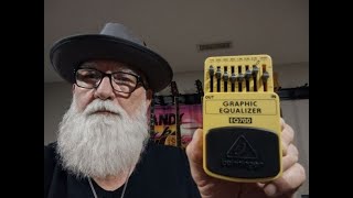 Video thumbnail for Behringer EQ700 Graphic Equalizer Pedal by Randy at the Lake