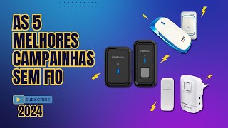 As 5 Melhores Campainhas Sem Fio de 2024 – Práticas, Resistentes e Fáceis de Instalação!