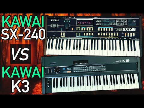 KAWAI SX-240 vs KAWAI K3: The Ultimate Live Vintage Synth Comparison!