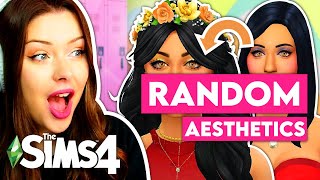 Giving Sims 4 Townies Random Aesthetic Makeovers in The Sims 4 // Sims 4 CAS Challenge