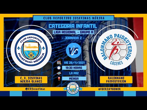 J2 CD Josefinas Blanco -Vs- Paideuterion - Jornada 2 Grupo A - Infantil Blanco (26-11-2021)
