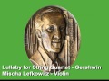 Gershwin Lullaby for string quartet 