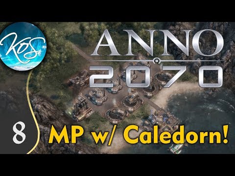 Anno 2070 Ep 8: THE WHALES HAVE BEEN EVICTED! - MP Tutorial Coop - Let's play, Gameplay