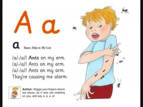 Jolly Phonics Song "A-Z" || Phase Two