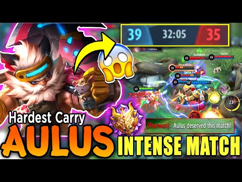 AULUS HARDEST CARRY SOLO RANK - Aulus Best Build and Emblem 2022 | Aulus Mobile Legends