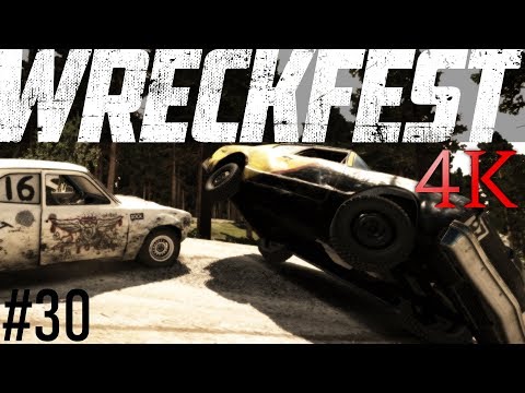 [Wreckfest Gameplay] Complete Career #30 Midsize Massacre REPLAY 4K Without Comments