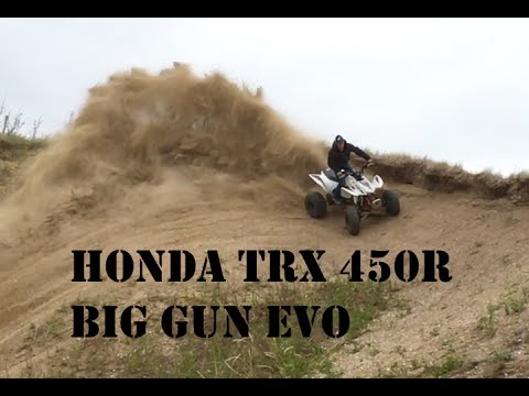 Honda TRX 450R Big Gun Evo Exhaust