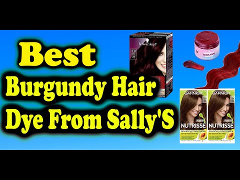 Best Burgundy Hair Dye From Sally'S