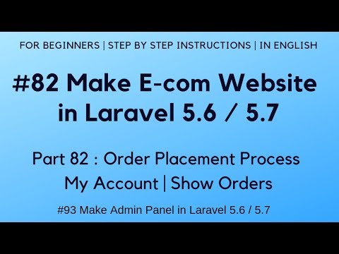 7 Make Admin Panel in Laravel 5 6 | Display Error Message on Login Failure | Logout Process