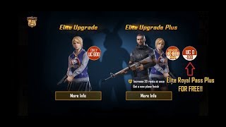 HOW TO GET ELITE ROYAL PASS PLUS IN PUBG FOR FREE !!!!!!!