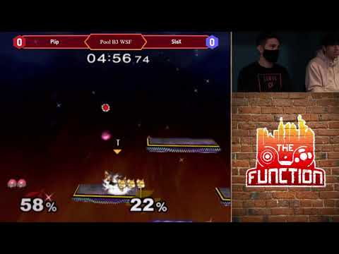 The Function: SloX (Fox) vs Plip (Samus) - Pool B3 WSF SSBM