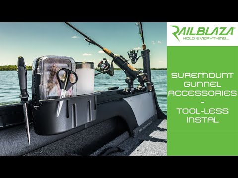 Mounts & Accessories For Crestliner Boats SureMount Gunnel System