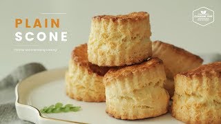 먹음직스러운 결스콘~ 플레인 스콘 만들기 : Plain Scone Recipe : プレーンスコーン | Cooking ASMR