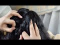 Lice killing at a comb with real sound