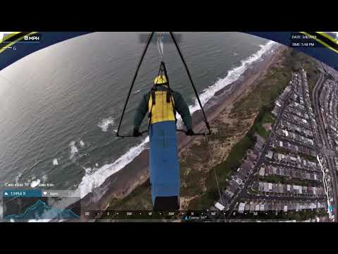 2019.03.08 Fort Funston. Personal (Funston) Altitude Record.