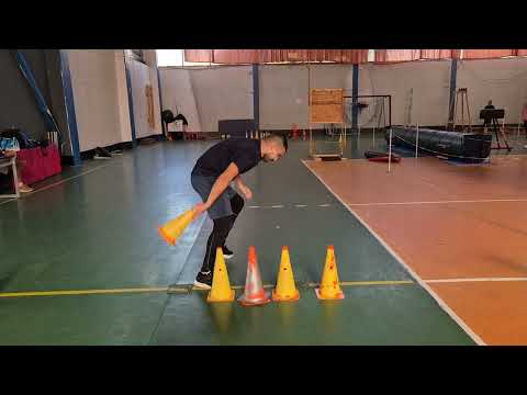 Admitere poliție - proba sportiva -  traseu utilitar aplicativ. Executat de nota 10! 