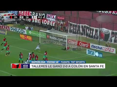 Colón 0 Talleres Cba 2