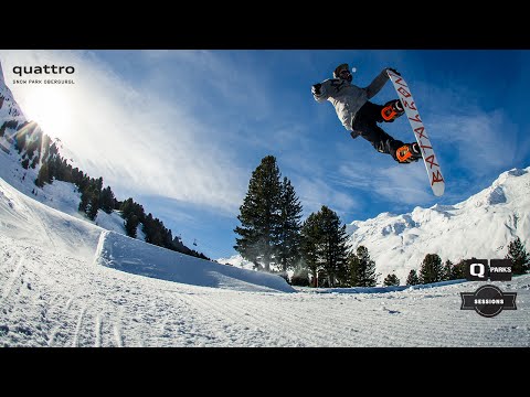 quattro Snow Park Obergurgl: Snowboard Bangin' - January 2015