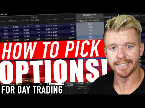 How to Pick Options For Day Trading! STRIKE PRICE!
