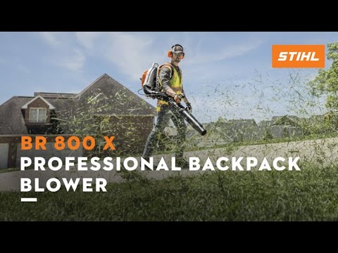 Stihl BR 800 X Magnum in Elma, New York - Video 1