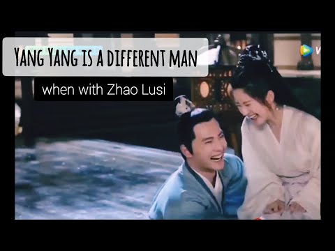 Yang Yang is a playful boy when with Zhao Lusi - watch how he transforms 😅