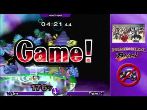 Birmingham Brawl 5 Melee Singles - Zylo (Fox) vs. Tieske (Marth)