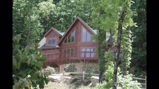 preview picture of video 'Luxury Log Cabin Rental VRBO# 244851'