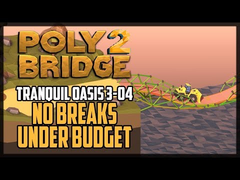 Poly Bridge 2 Level 3-04 Double Down Solution