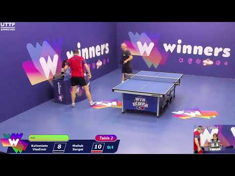 WINners CUP table 2  03.11 Kolomiets Vladimir - Maliuk Sergei 20:15