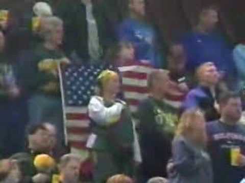 Josh Groban - Anthem at Lions vs Packers Game