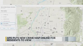 Albuquerque Police Dept. highlights new crime map