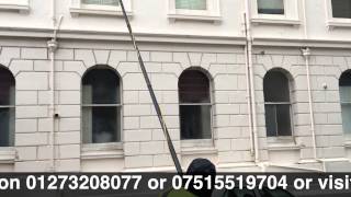 preview picture of video 'Window Cleaning Brighton & Hove (pccom.co.uk) 01273 208077'