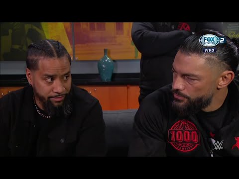 Roman Reigns confronta a Jimmy Uso en Backstage - WWE Smackdown 15/12/2023 (En Español)