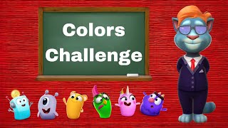 My Talking Tom 2 ||  Colors Challenge || Tom pet's || Episode 001 #talkingtom #challenge #viralvideo