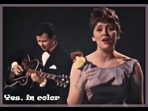 1963 Denmark: Grethe & Jorgen Ingmann - Dansevise (Winners of ESC in London) in COLOR and SUBTITLED