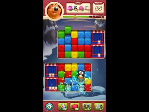 Toon Blast Level 3606 - NO BOOSTERS 🐻🐺🐱 | SKILLGAMING ✔️