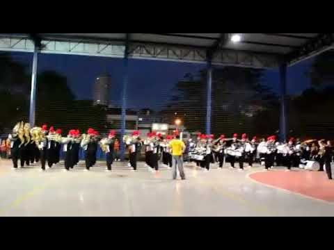 Banda marcial Sedec - nacional 2012 Entrada - sinfonia africana (african sympony)