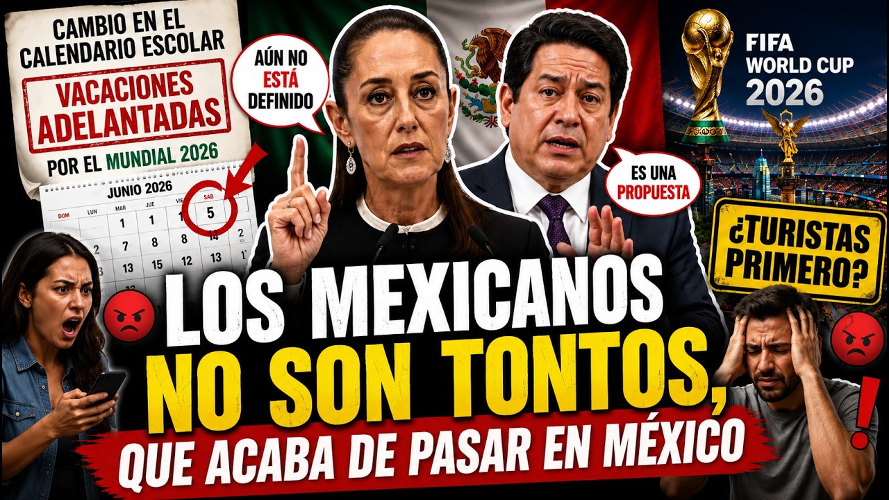 SE RÍEN de MÉXICO, CANCELAN CLASES para ver EL MUNDIAL pero esta es LA VERDAD