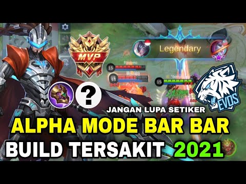 BEST BUILD ALPHA TERSAKIT DAN TERKUAT 2021 - ITEM ALPHA TERSAKIT TOP GLOBAL MOBILE LEGENDS