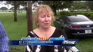 Delray Beach cleans up after tornado
