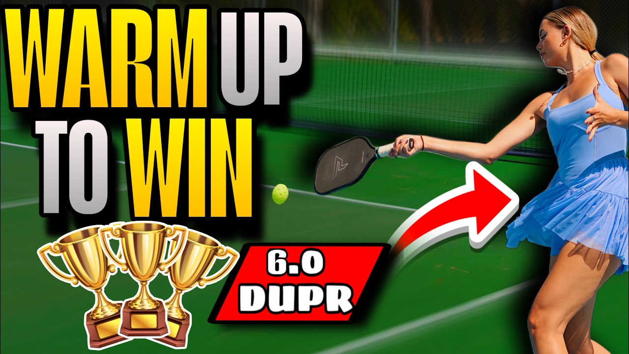 The 3-Step Pickleball Warm Up That Pros Never Skip