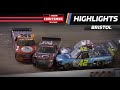 Ben Rhodes spins, starts multicar wreck at Bristol