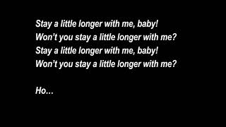stay a little longer lyrics -halfgirl friend  - Du