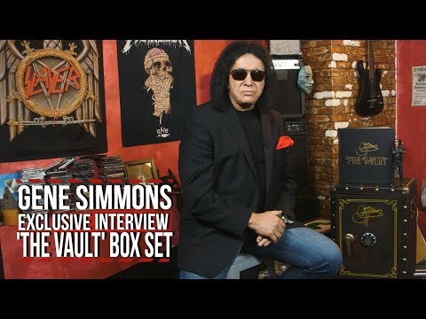 Gene Simmons Shows Off His $2,000 'Vault' Box Set