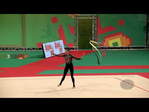 VERDES Andreea (ROU) - 2022 Rhythmic Worlds, Sofia (BUL) - Qualifications Ribbon