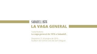 Sabadell 1976 – La Vaga General